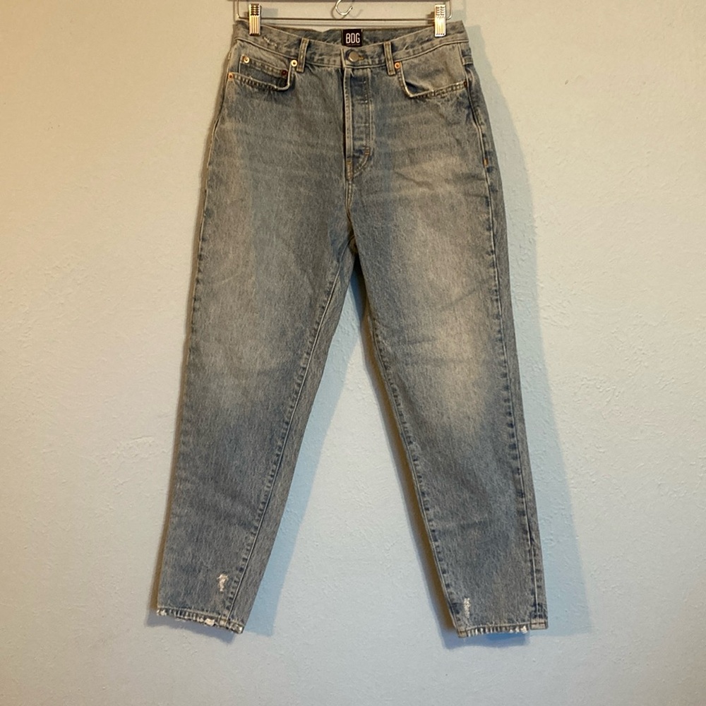 BDG Urban Outfitters Womens Size 29 Toothpick High Rise Button Fly Blue Jeans